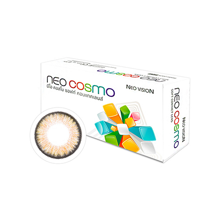 คอนแทคเลนส์ Neo Cosmo Shimmer Brown